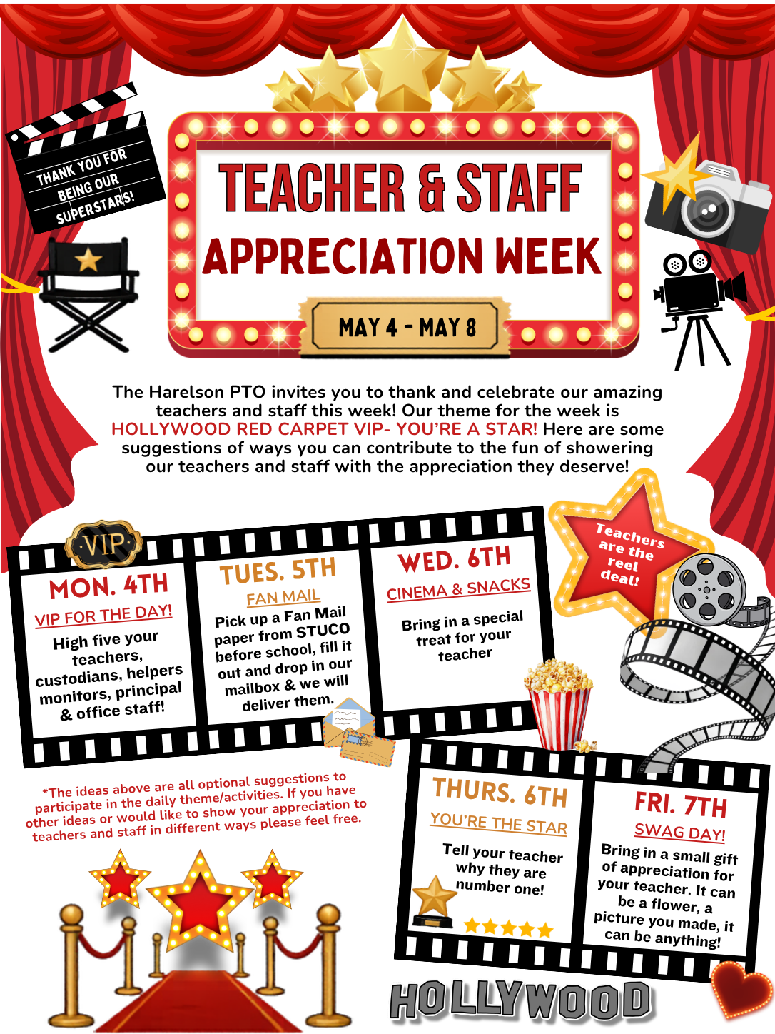 Teacher & Staff Appreciation Week