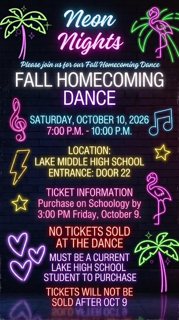 Fall Homecoming Dance Information