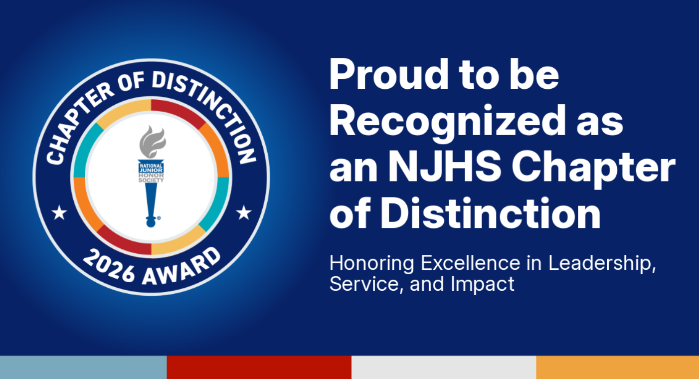 NJHS Certificate of Recognition