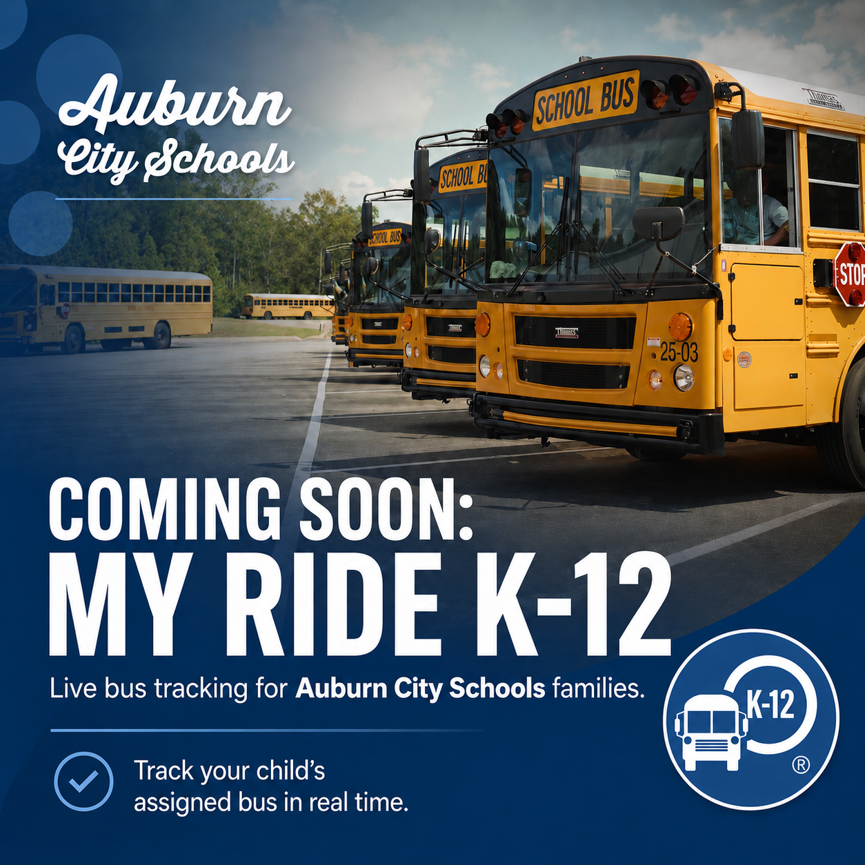 COMING SOON: My Ride K-12 (live bus tracking)