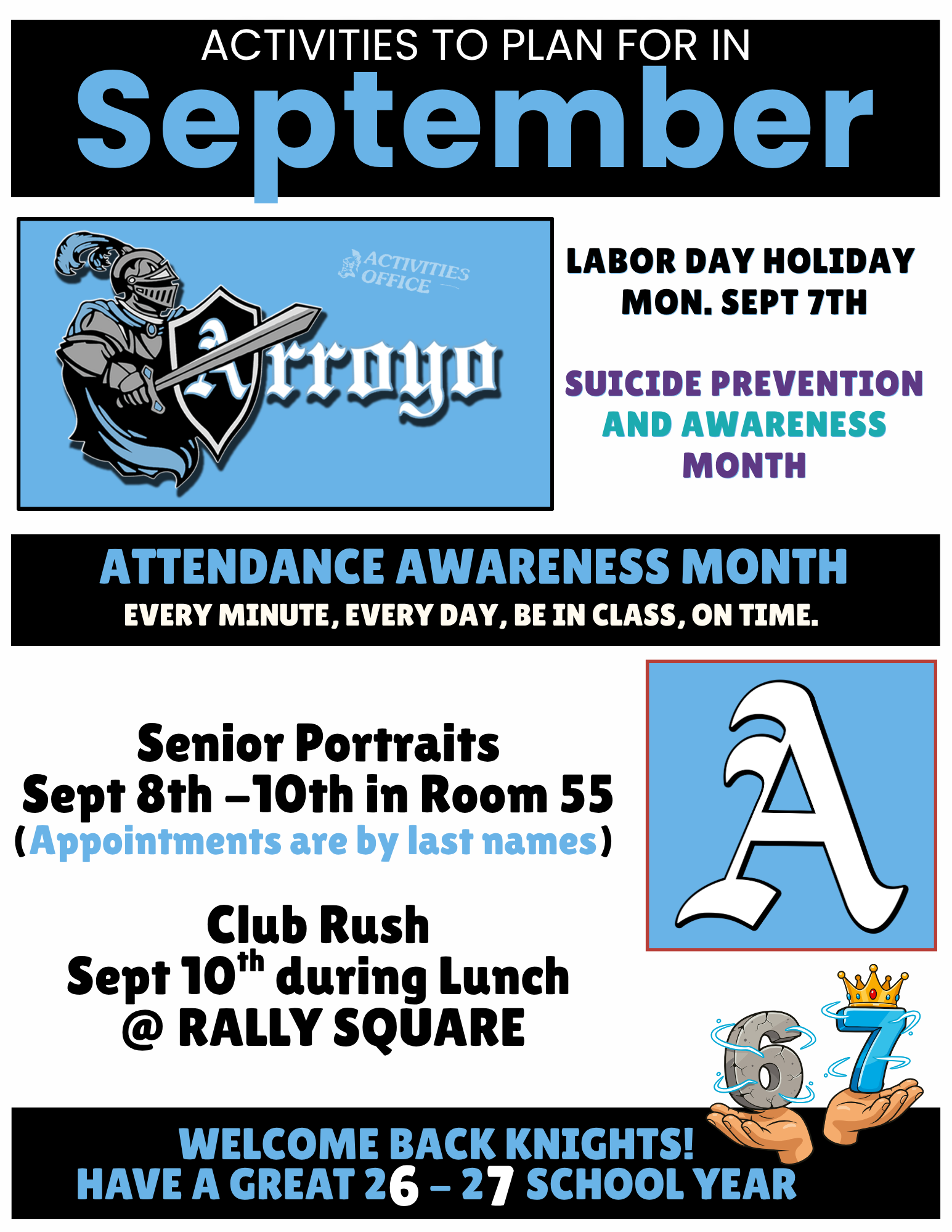 AHS Announcements 09/02/2026