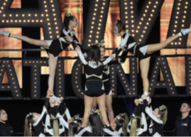 Cheer & Dance Team perform