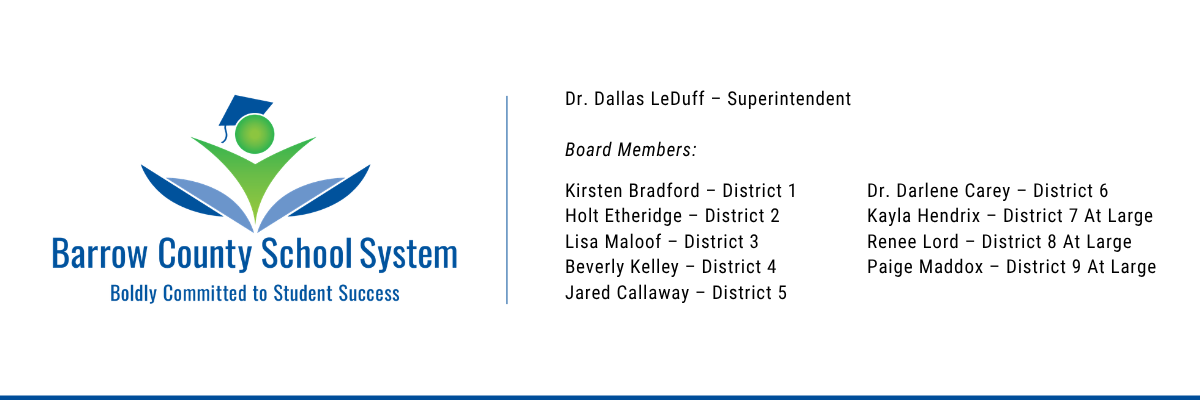 Board of Education Letter to WBHS Community
