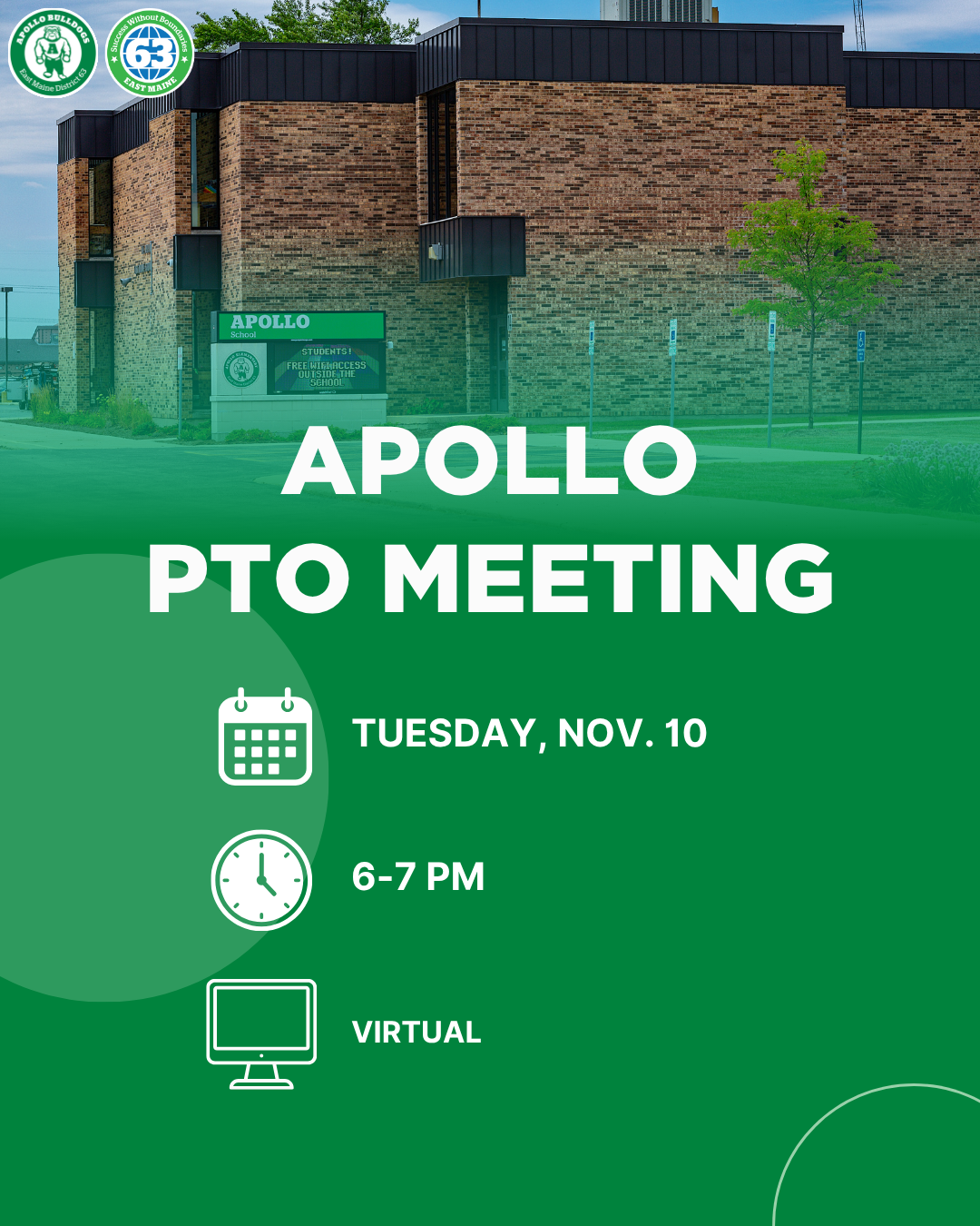 PTO Meeting November 10