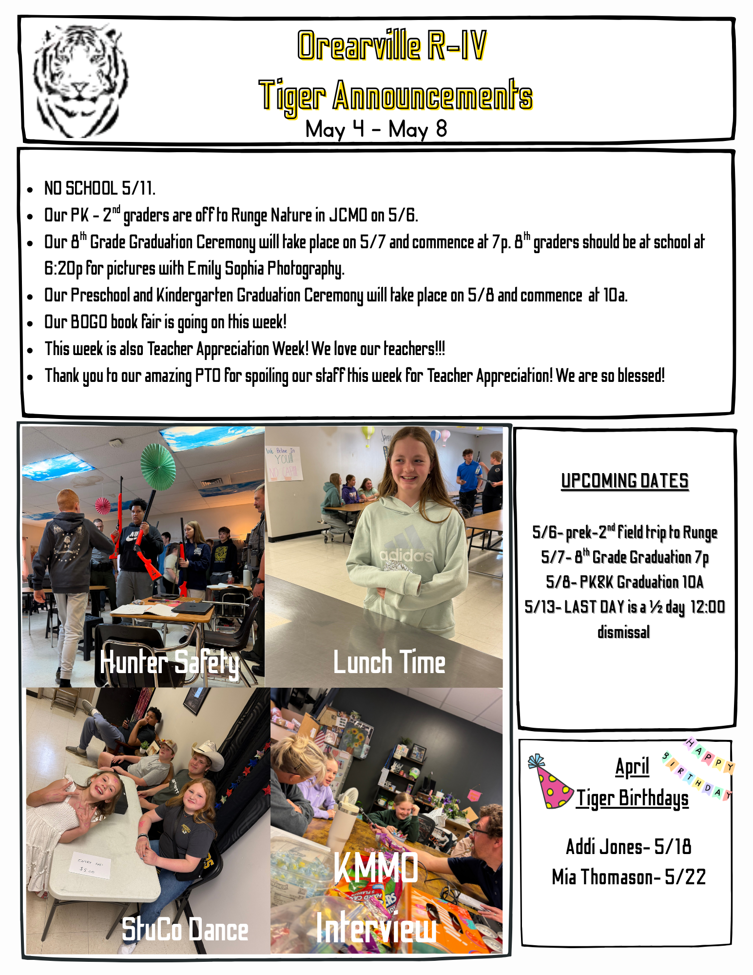 Tuesday Note