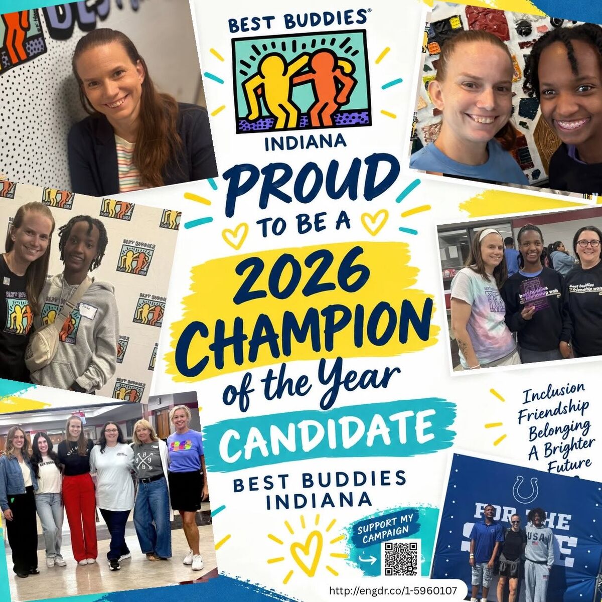 Pike High School educator nominated to be a Champion Candidate for Best Buddies Indiana! 