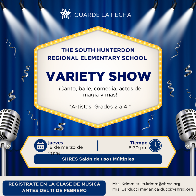 Variety Show Graphic. 