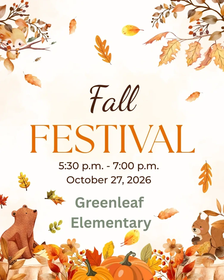 Join us for the GLE Fall Festival! ​