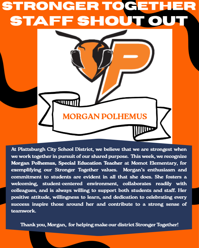 Congratulations, Morgan Polhemus!