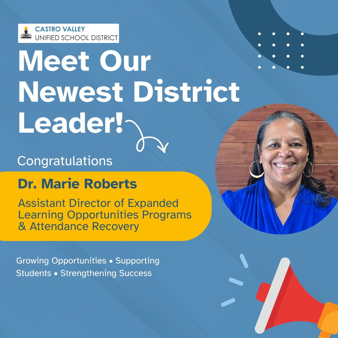 CVUSD Names Dr. Marie Roberts as Assistant Director of Expanded Learning Opportunities Programs & Attendance Recovery