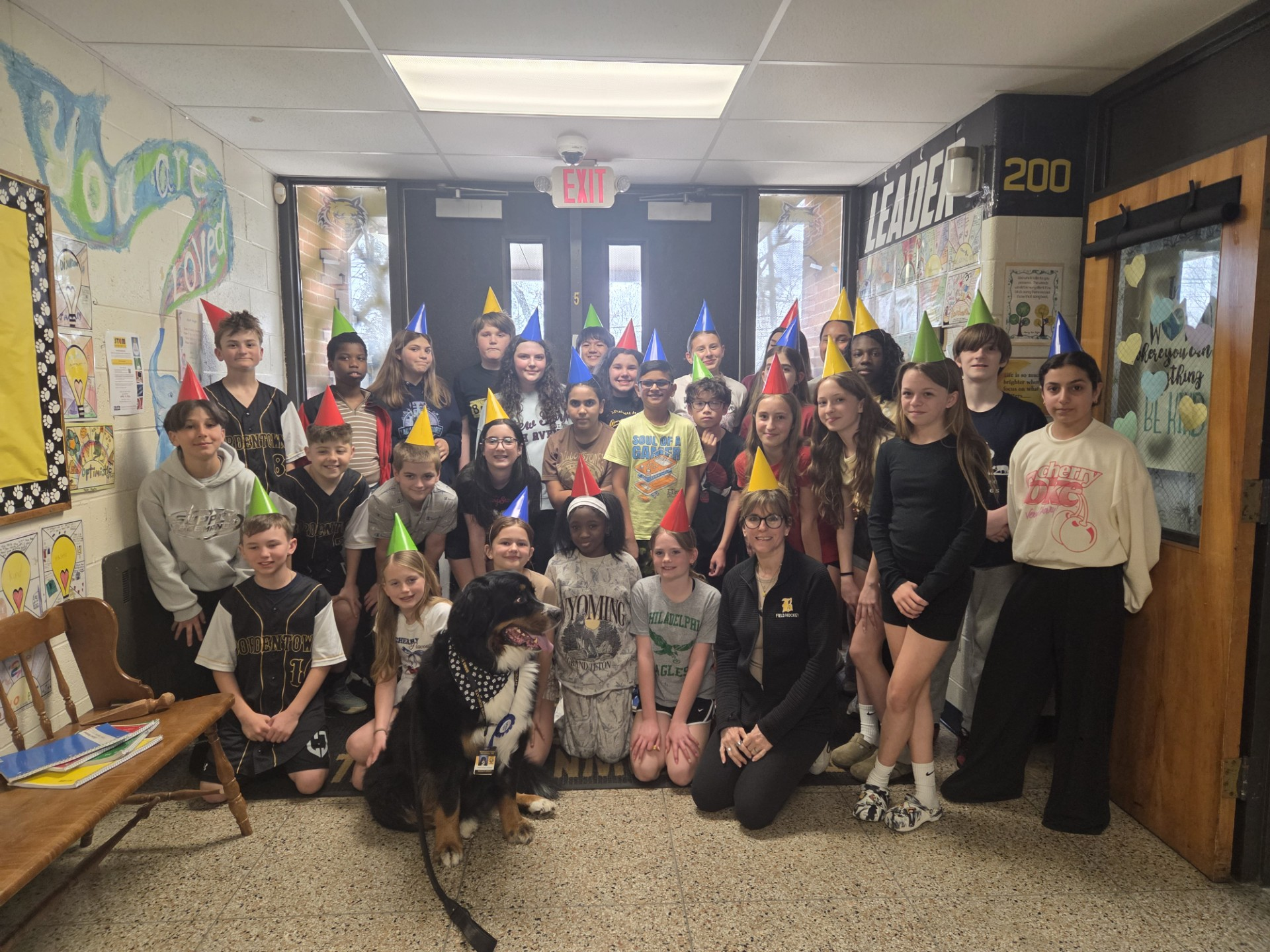 Bordentown Regional Middle School Therapy Dog Program