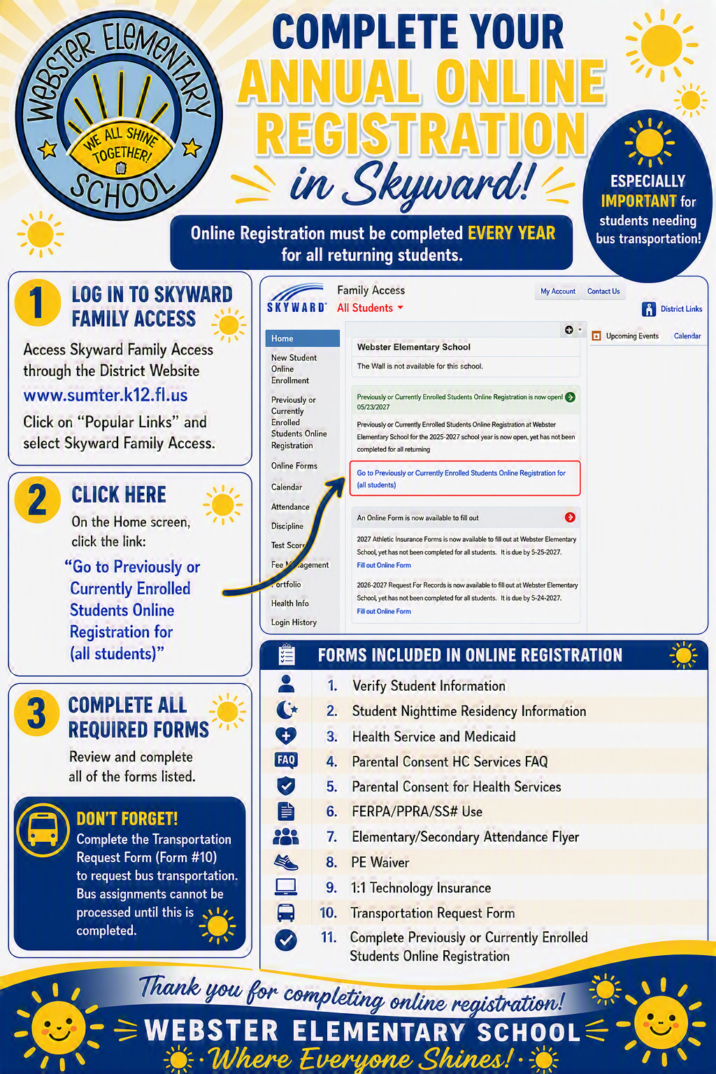 Annual Skyward Forms