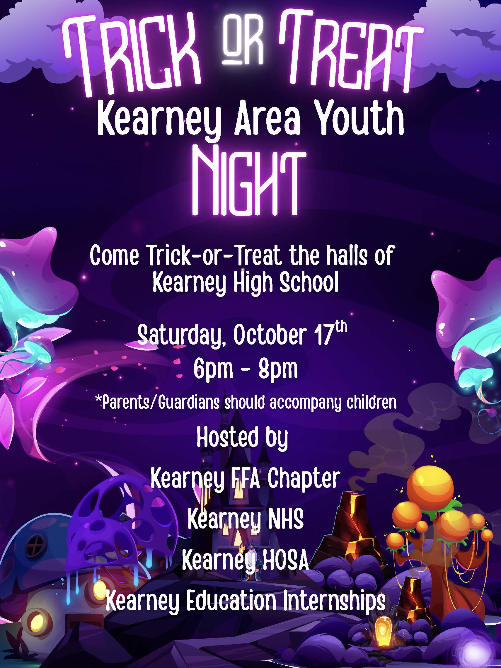 Trick-or-Treat Night at Kearney High School!