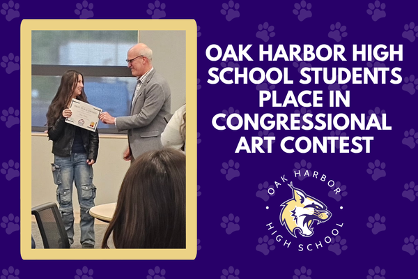 Oak Harbor High School Students Place in Congressional Art Contest