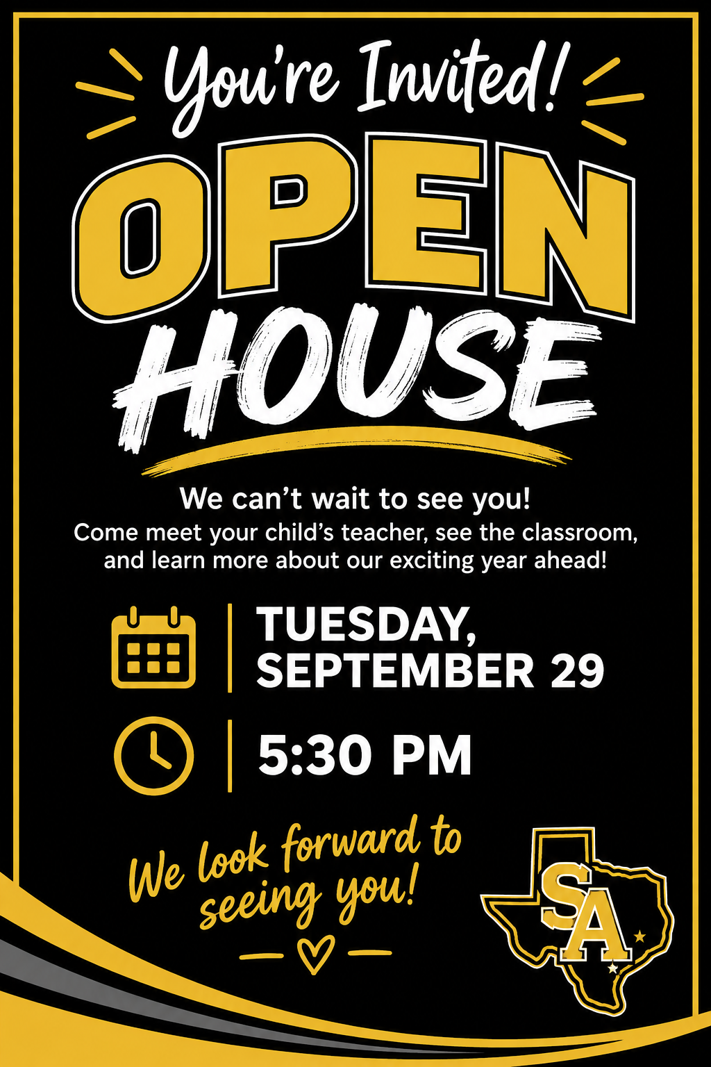 OPEN HOUSE 9/29