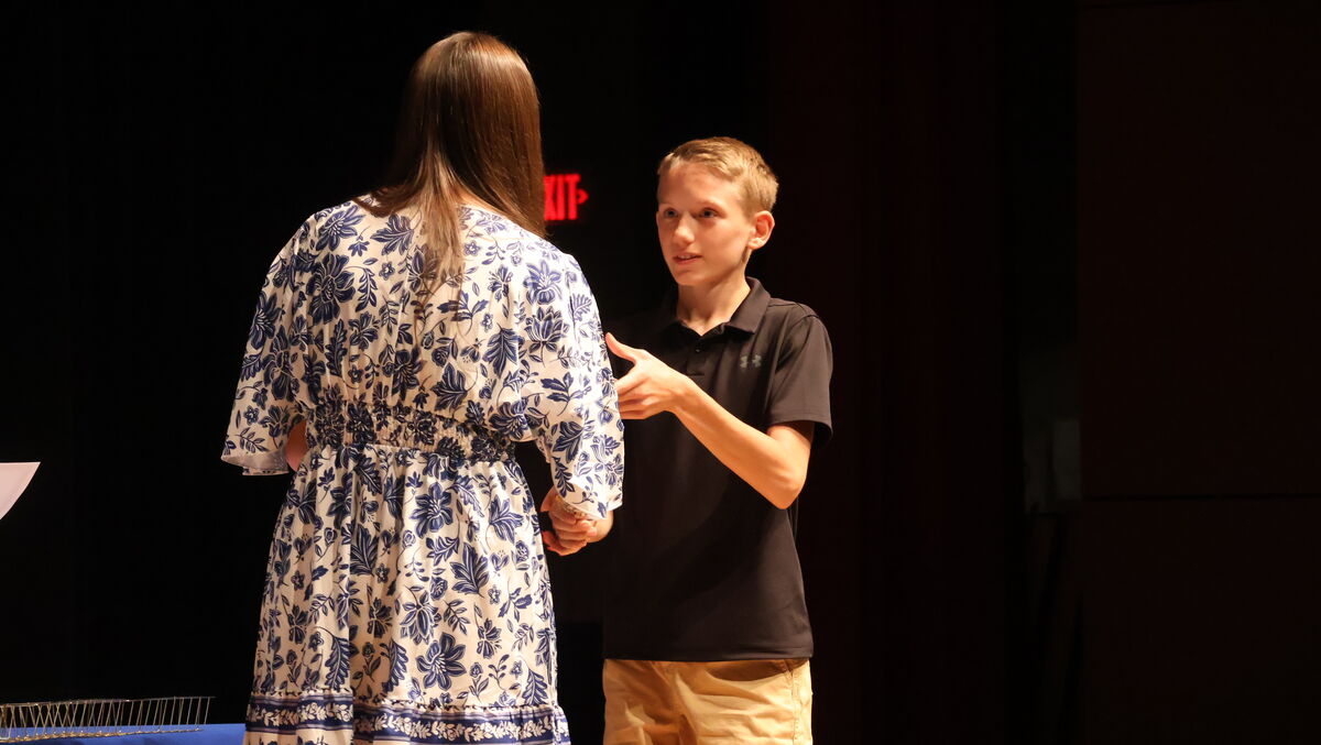  Eighth Graders Celebrate Moving Up Ceremony