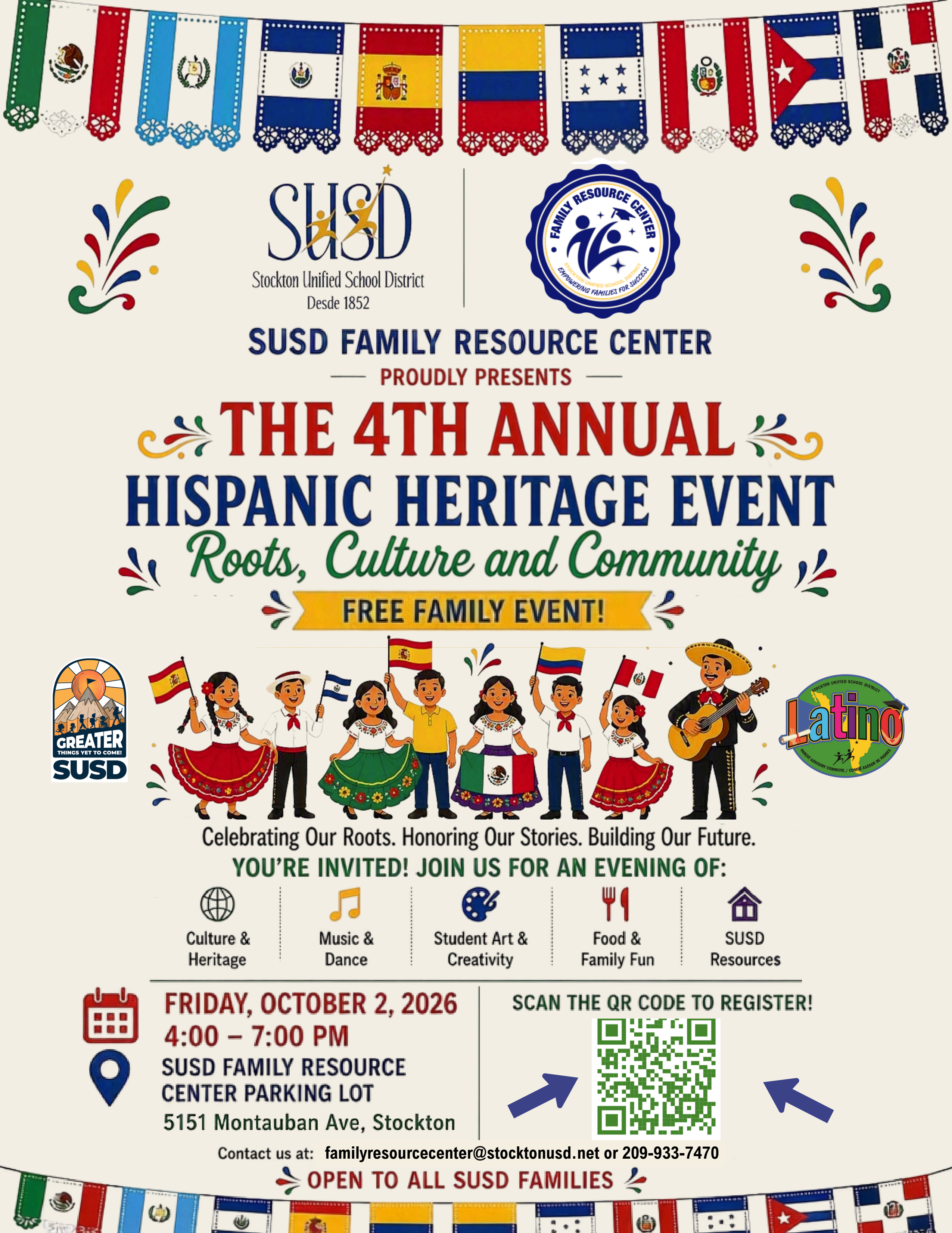 🎉 4th Annual Hispanic Heritage Event – You’re Invited!