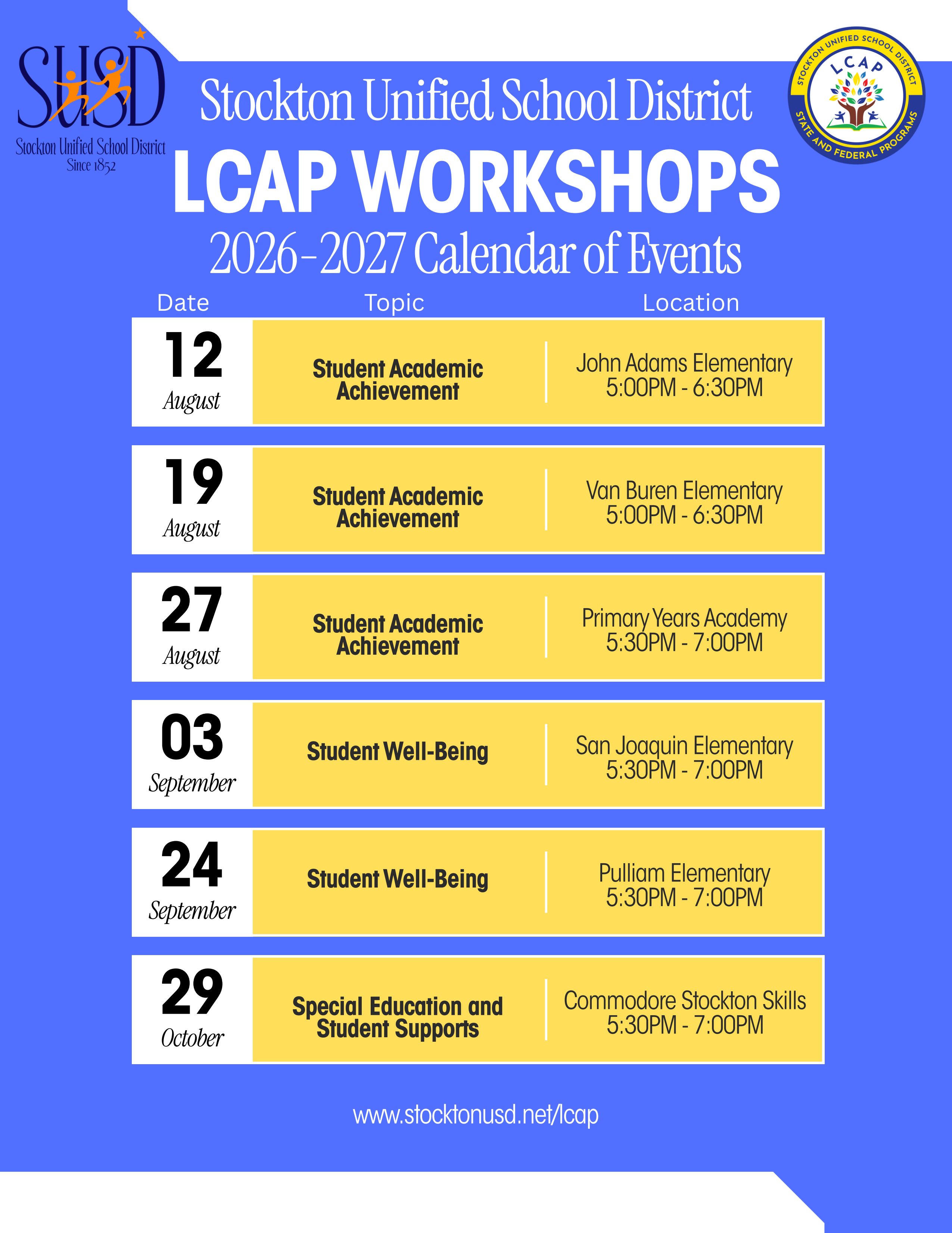 Shape the Future of Our Schools: Join Our Upcoming LCAP Workshop!