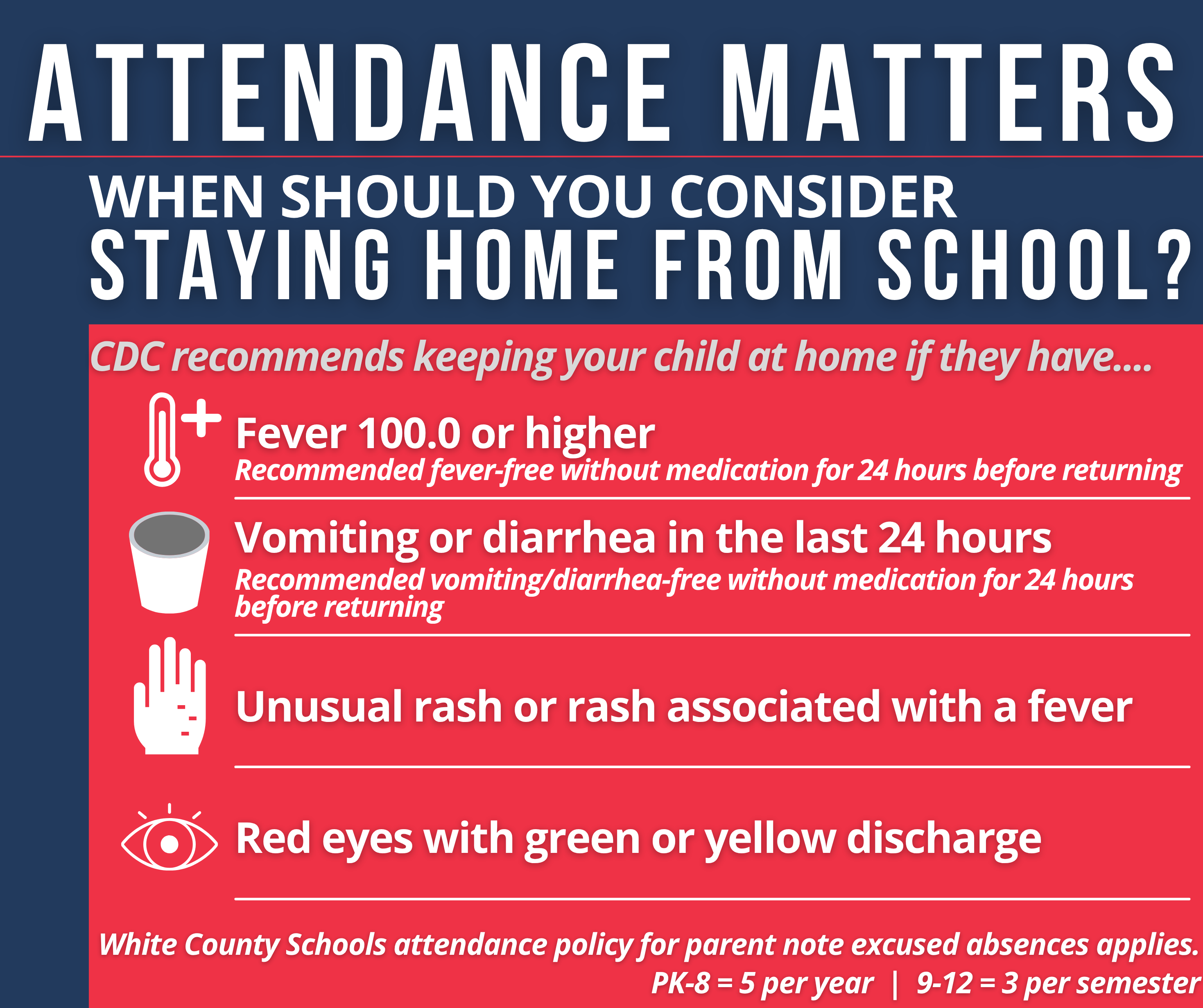 alt_text Attendance Matters: When Should Your Child Stay Home?