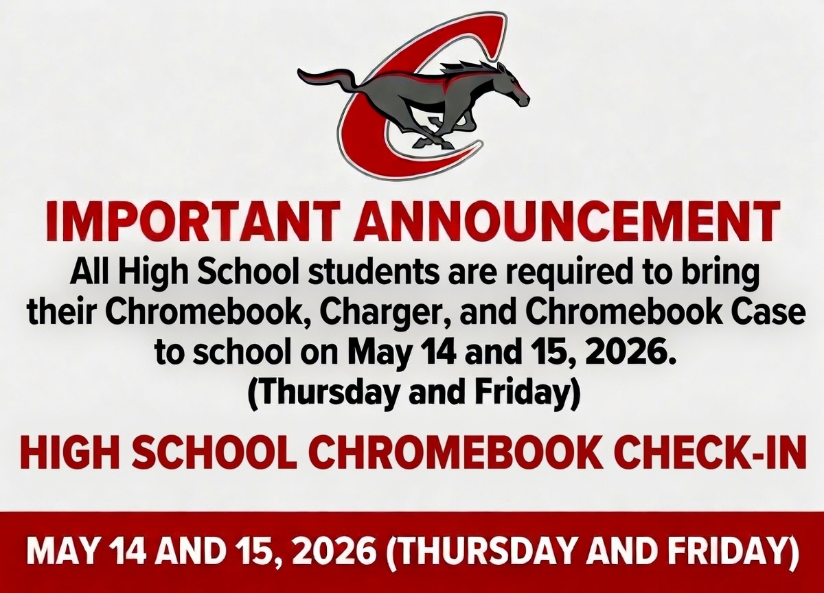 High School Chromebook Check-in