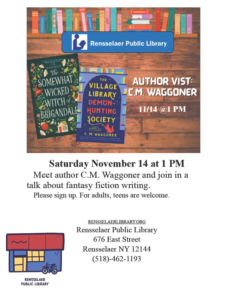 Author Visit at Rensselaer Public Library