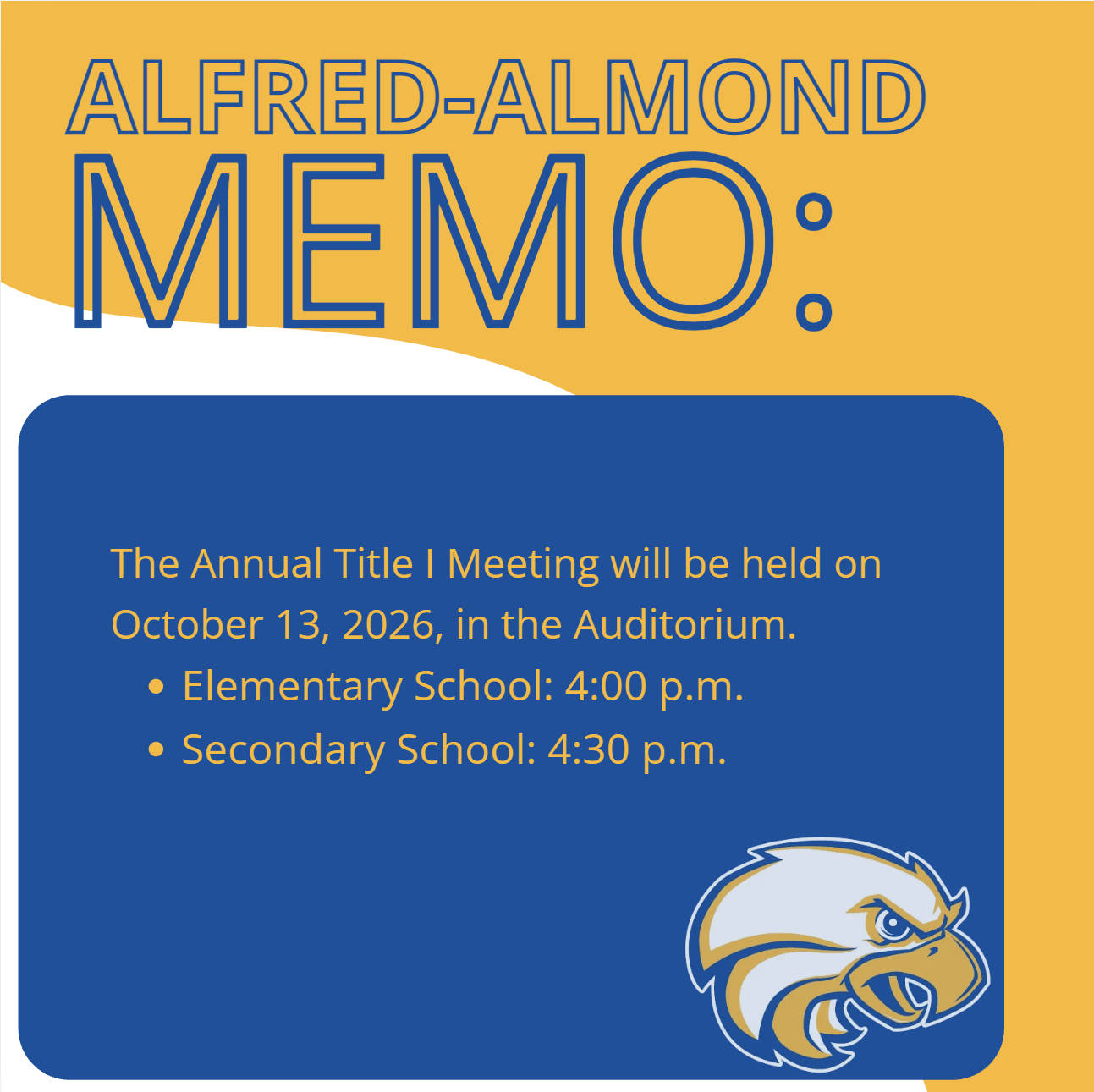 Title 1 Meeting