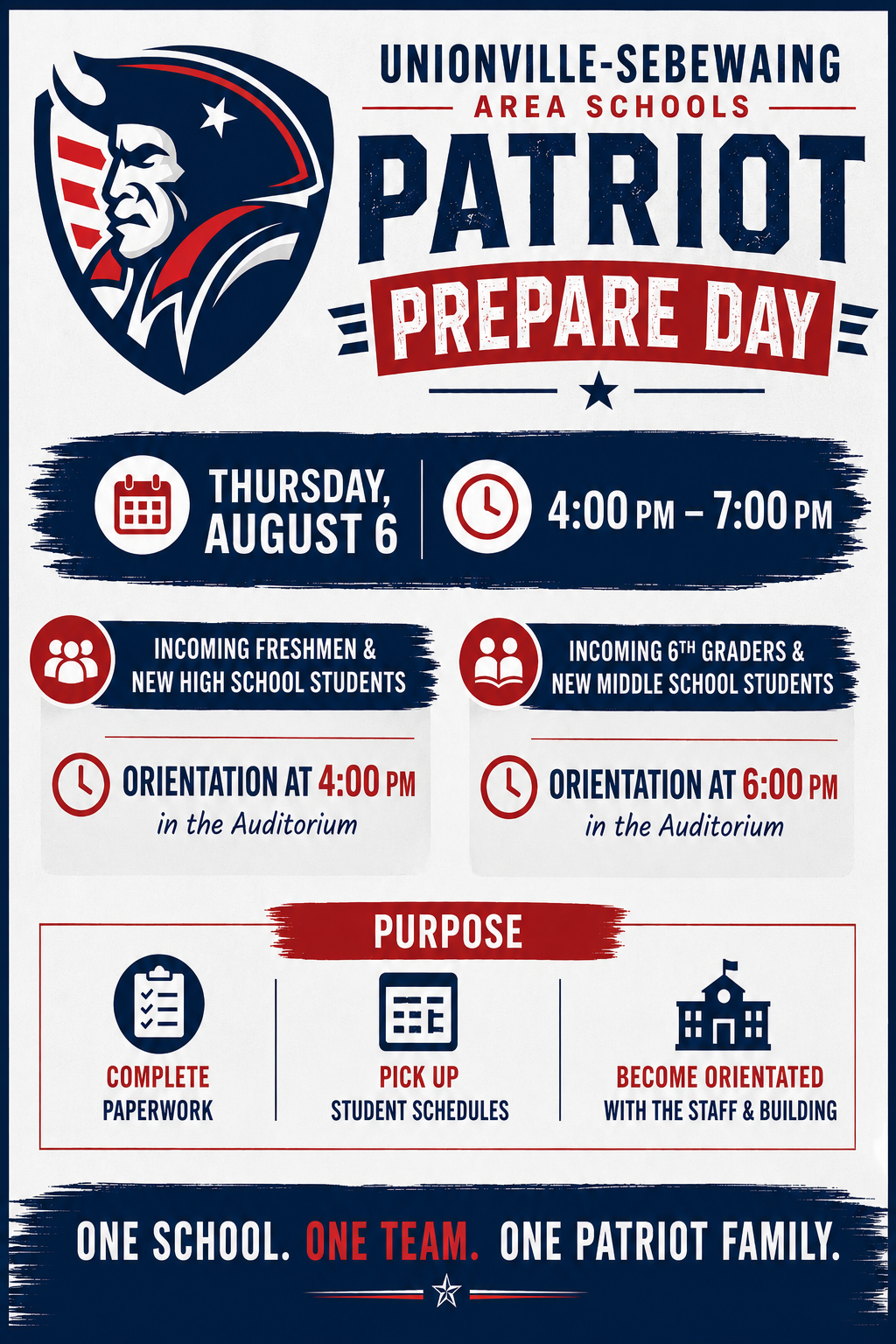Patriot Prepare Day Info!