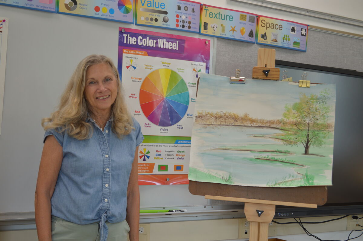 RES art teacher’s works to be on display in Liberty