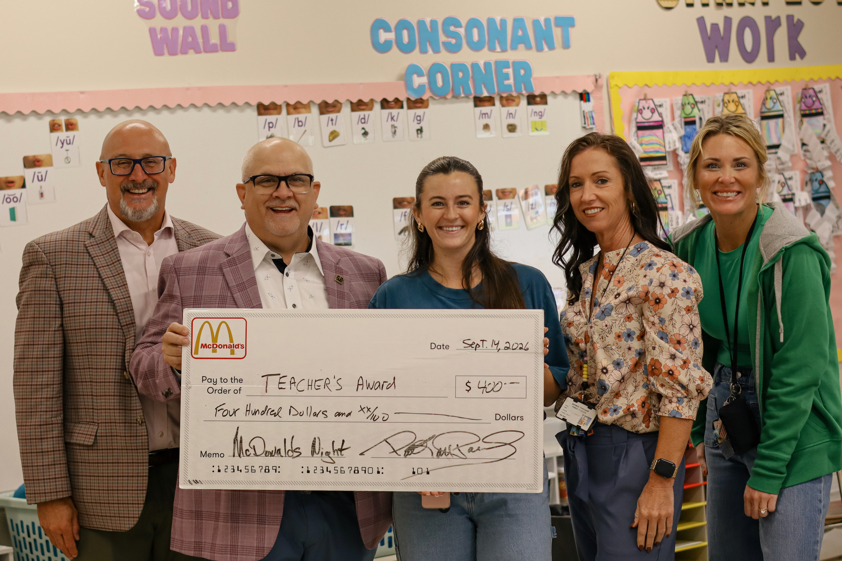 A Special Surprise for Two Whitehall Educators 🍎✨