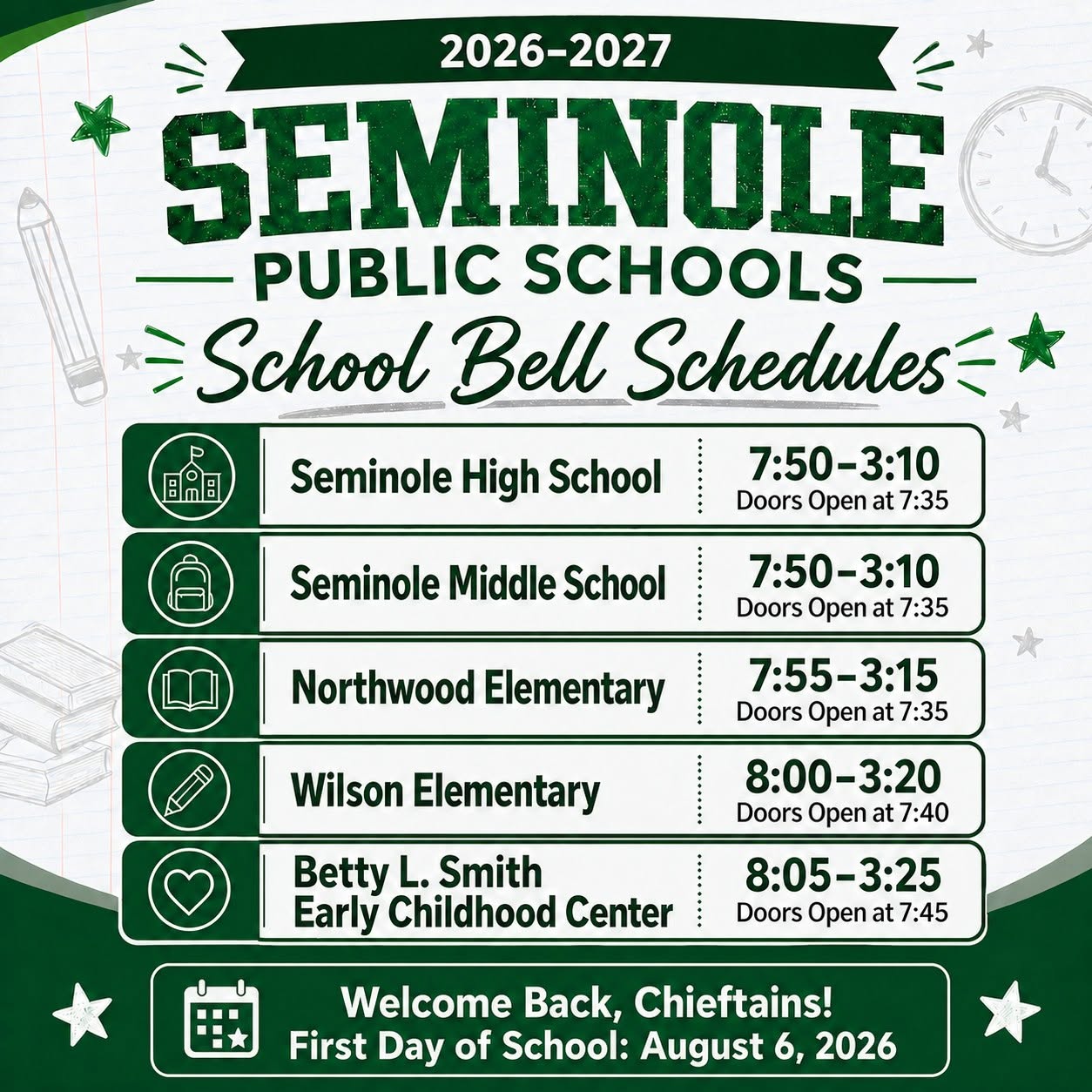 District Bell Schedules