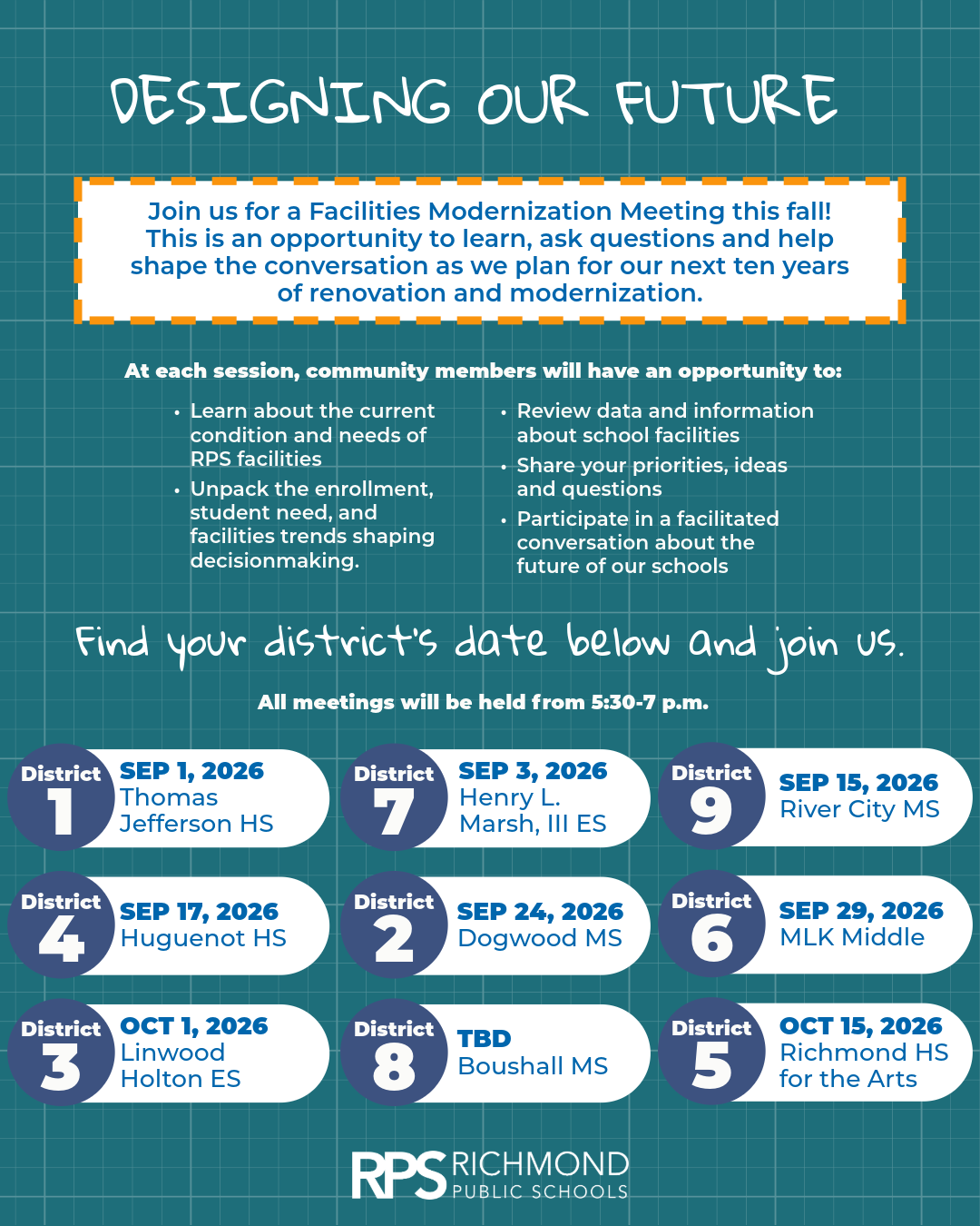 Help Shape the Future of RPS Facilities