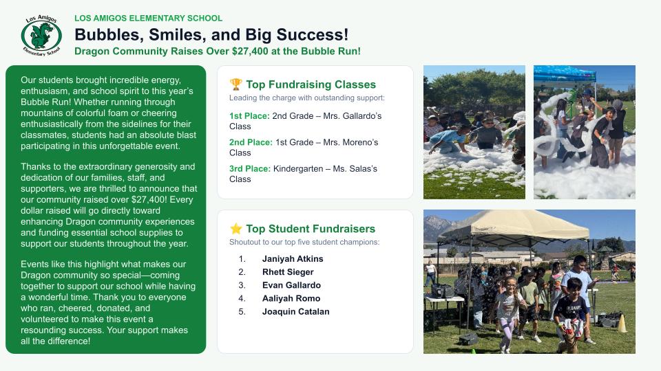 Superintendent's Weekly Newsletter