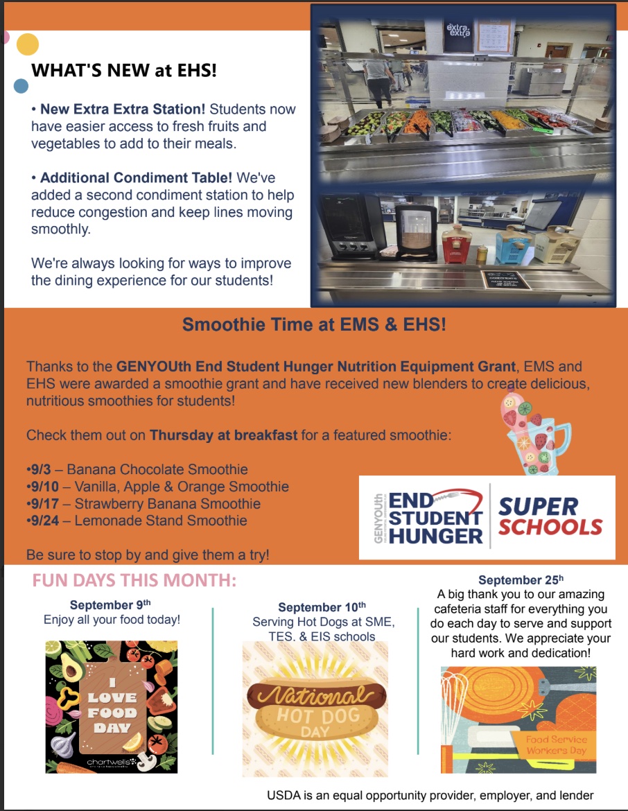 Food Service Newsletter