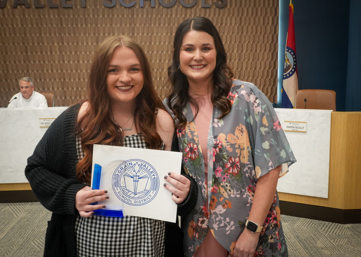 Mandi Brown and Dr. Jessica Carroll. 