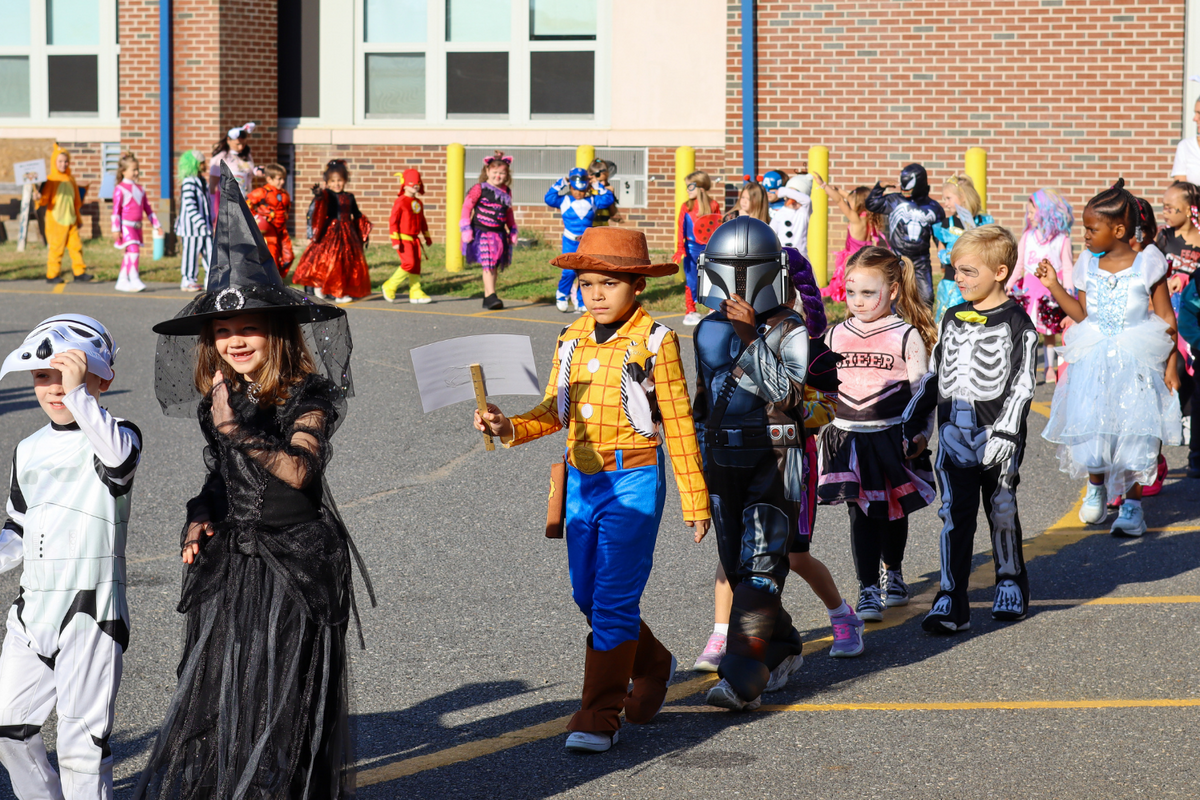 Halloween Parade Day in Monroe Township!