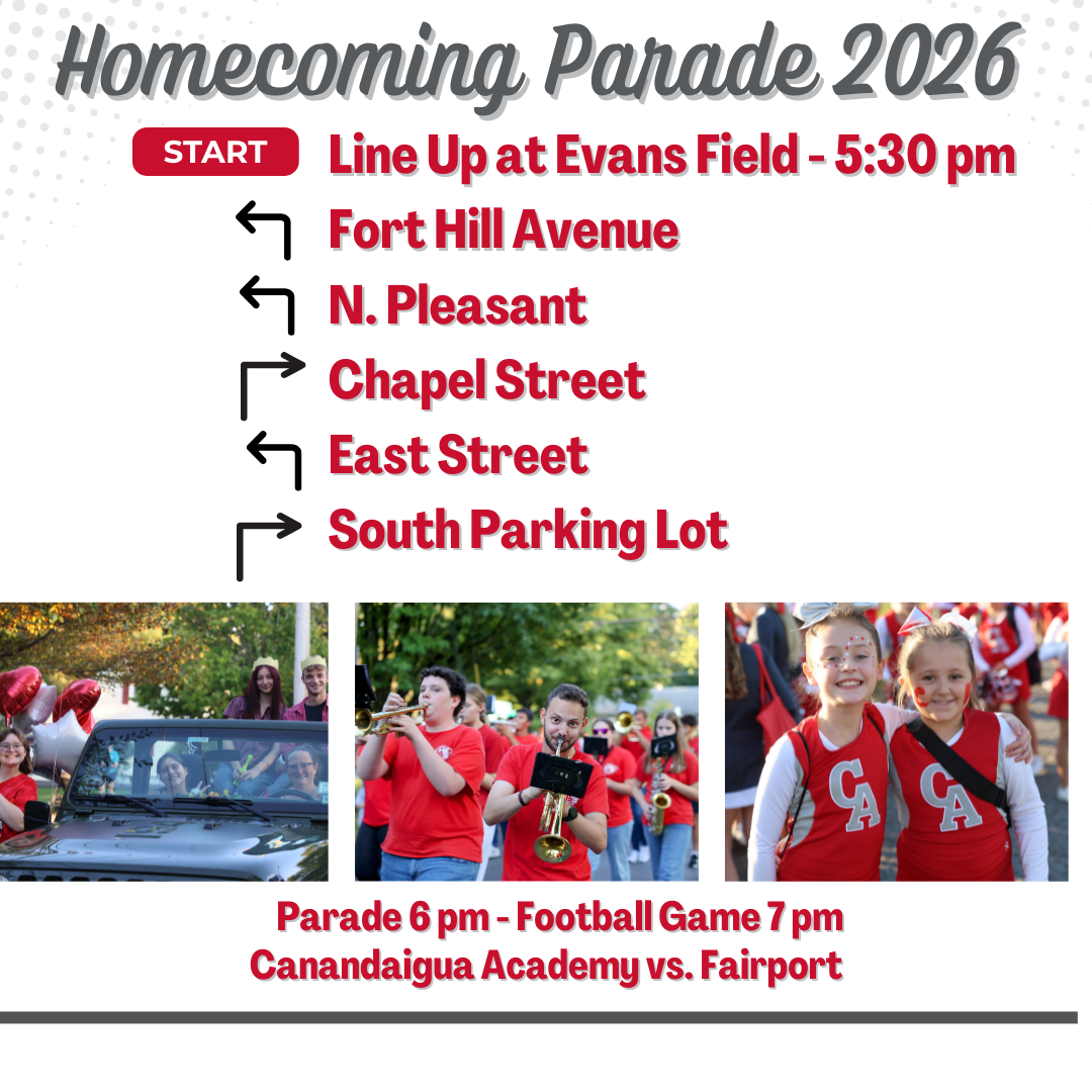 Homecoming 2026 - Friday, October 2 - Cherry & Gray Day, Parade, & Football Game