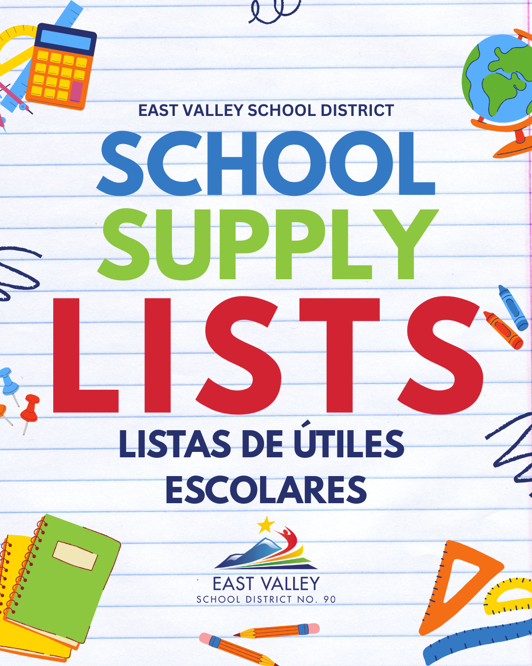 Prepare for Back to School: School Supply Lists Available
