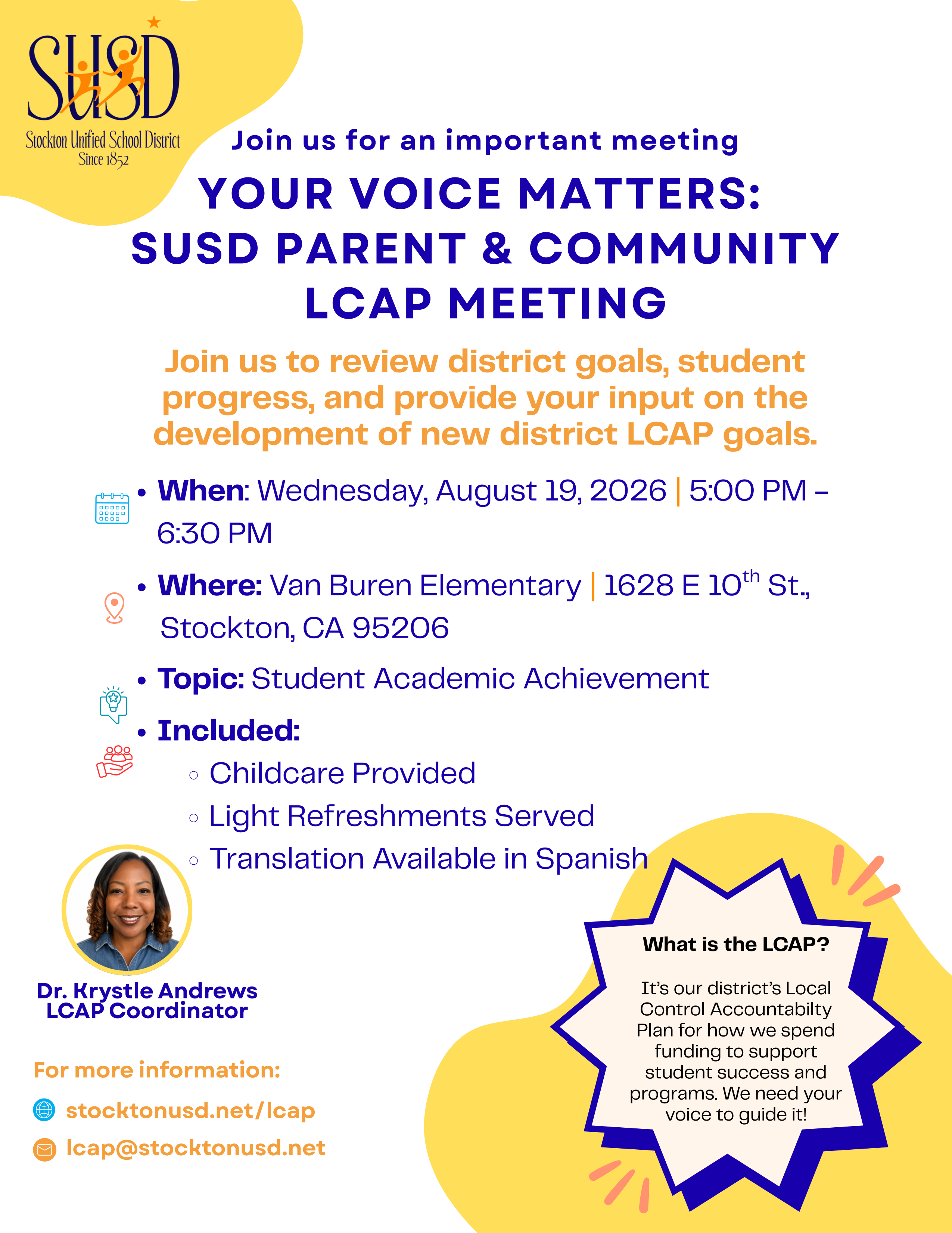 📢 Your Voice Matters, SUSD Families! 📢