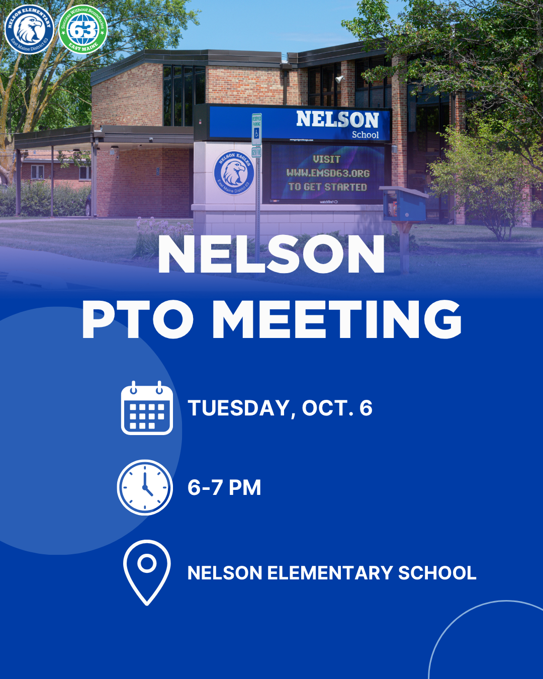 PTO Meeting on October 6