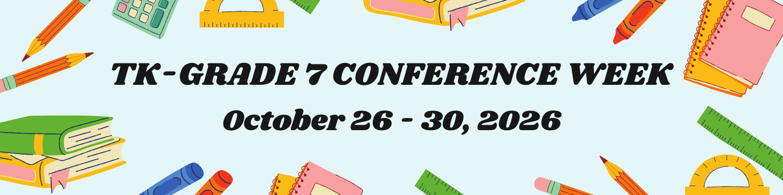 TK-7 Conference Week Schedule