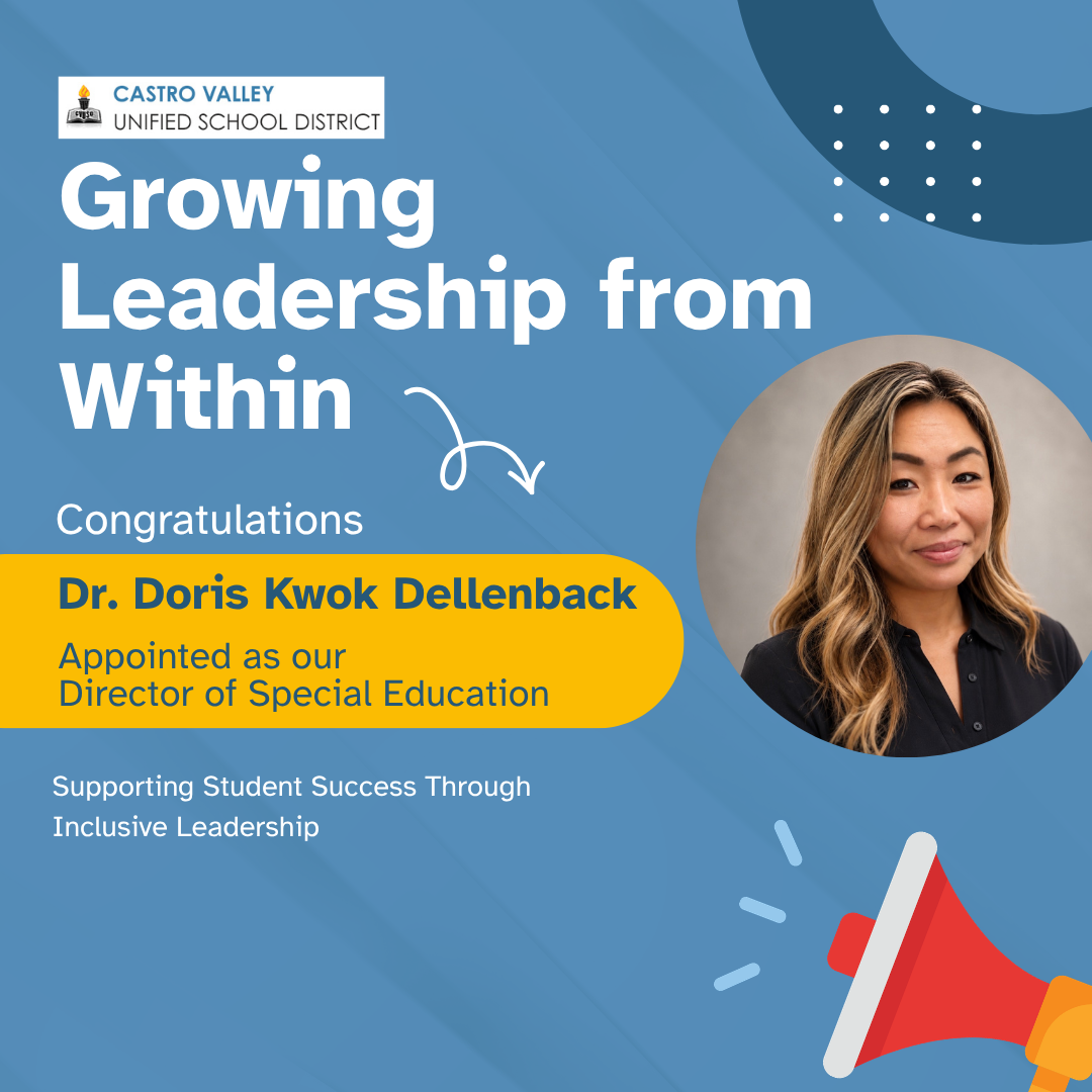 CVUSD Announces Appointment of  Dr. Doris Kwok Dellenback as Director of Special Education