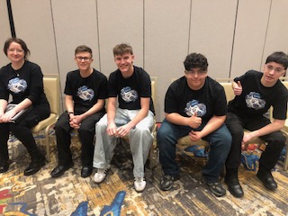 Cadets getting ready to compete