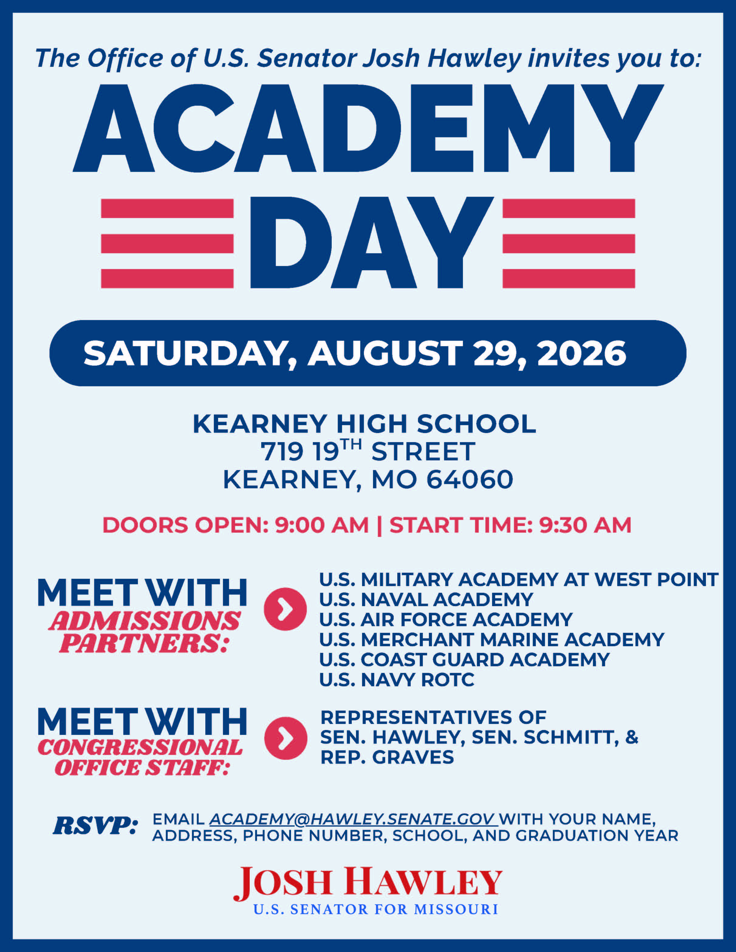 Explore Service Opportunities at Academy Day