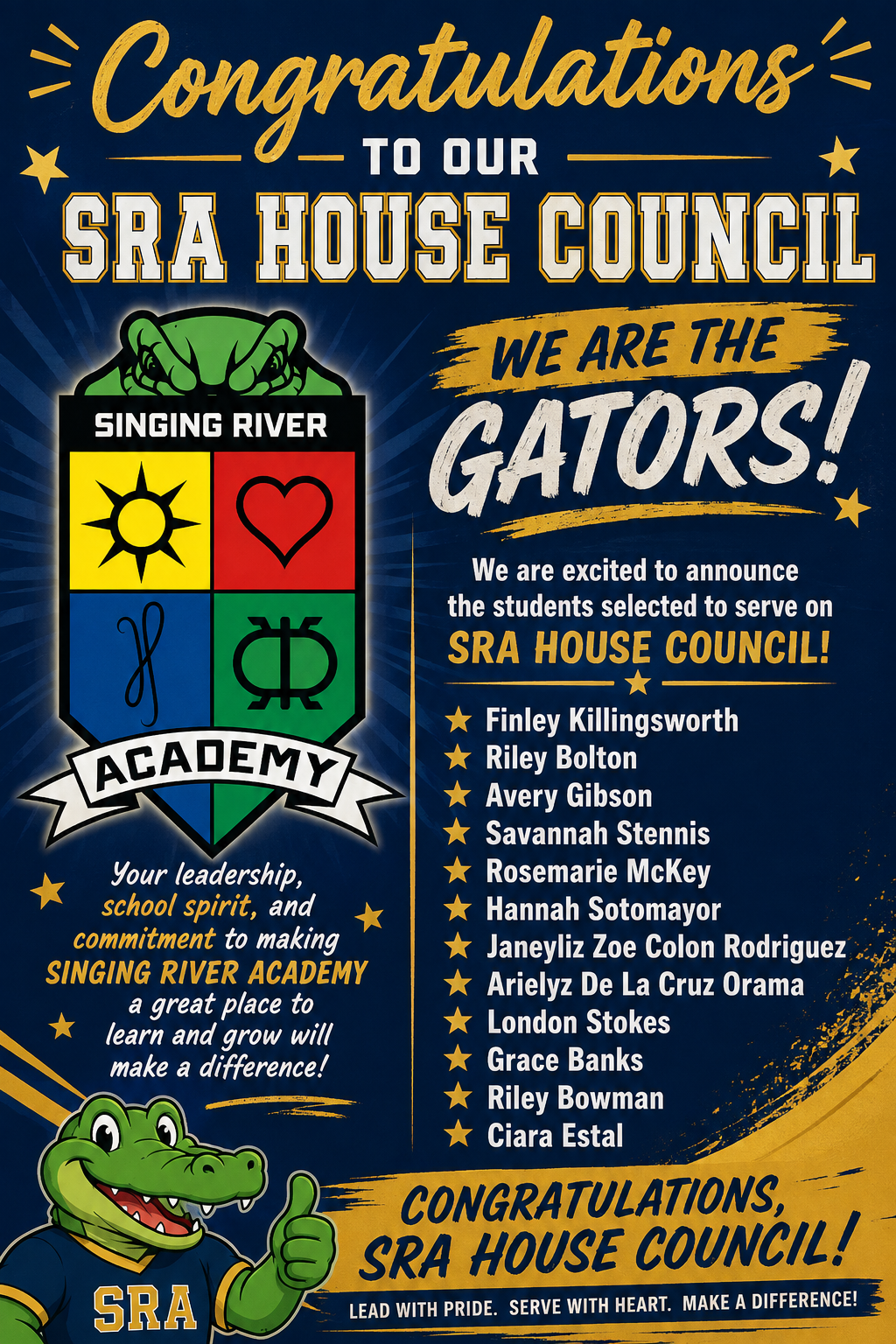 SRA House Council 26-27