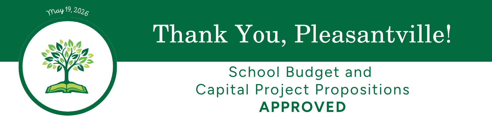 Thank you, Pleasantville!
