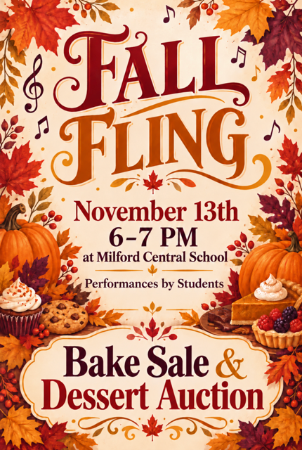Fall Fling November 13th 