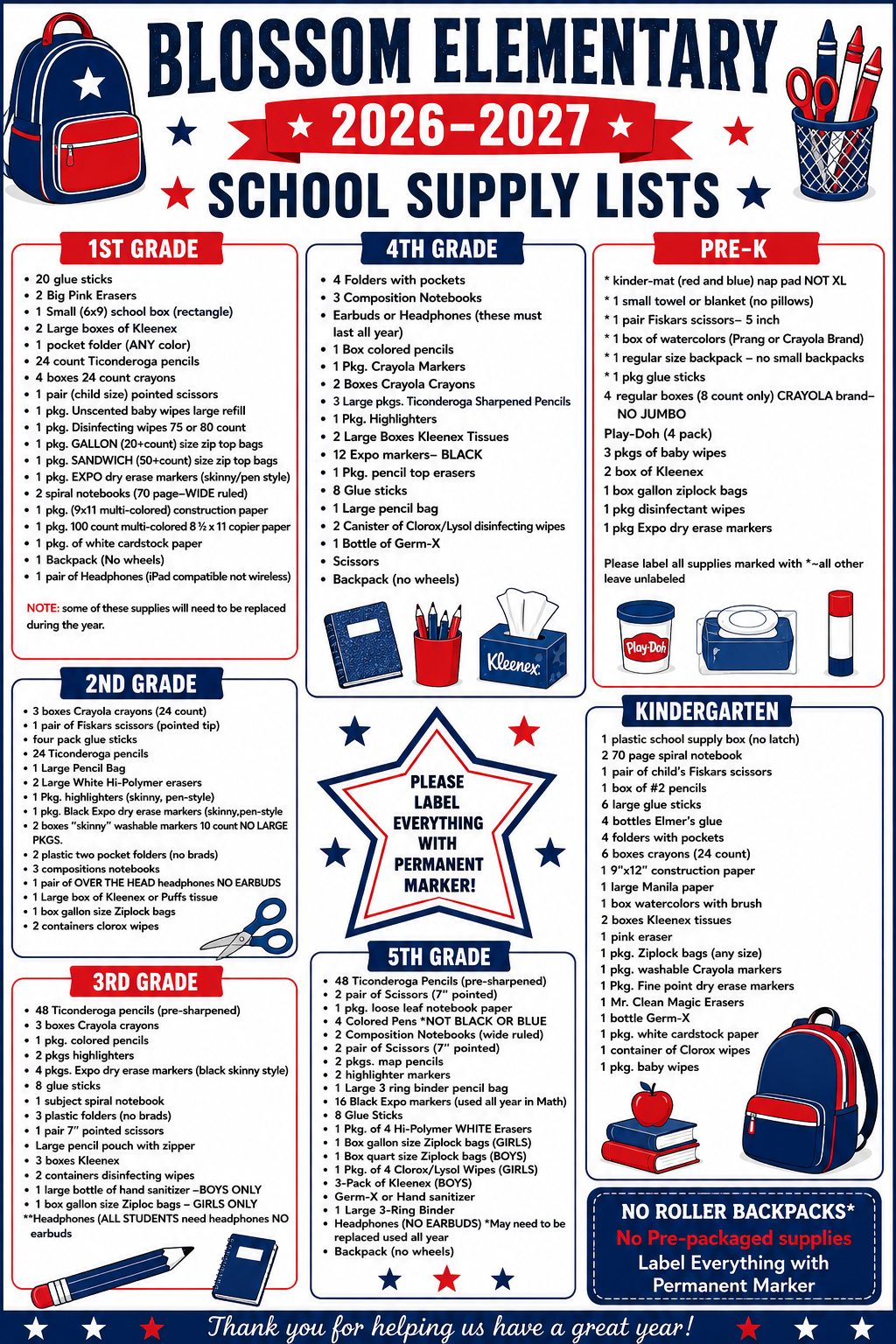 School Supplies