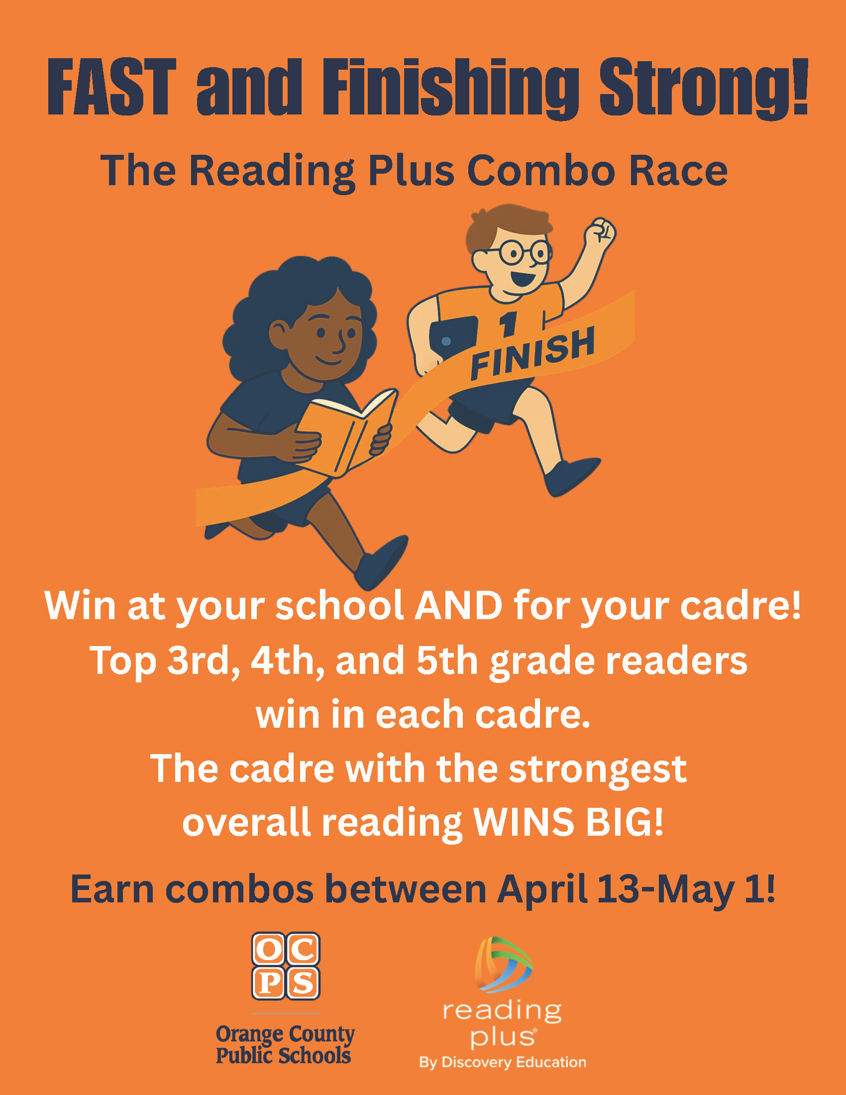 Are You Ready!!!!  Starting today until May 1st.