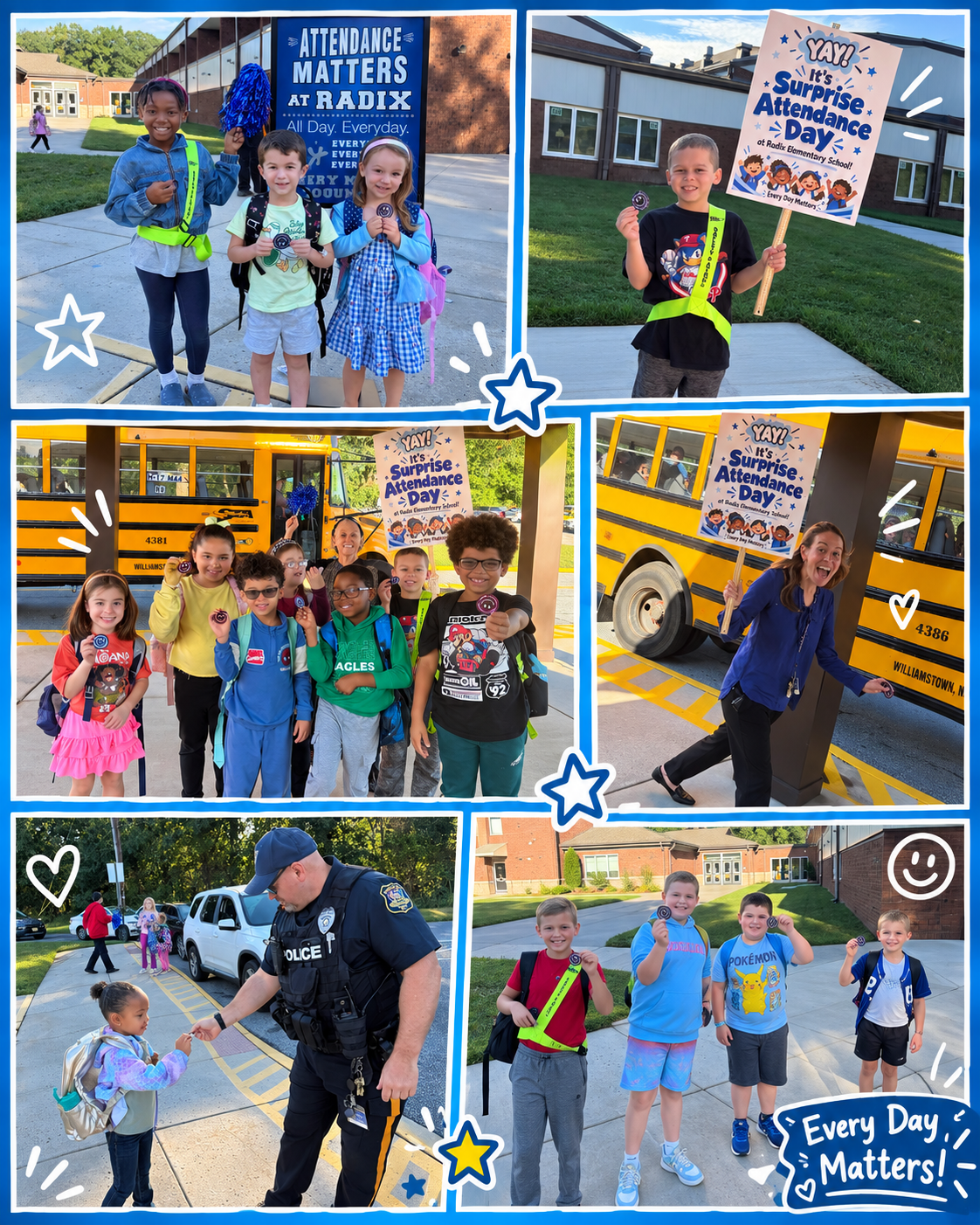 Radix Celebrates Its First Surprise Attendance Day 💙⭐