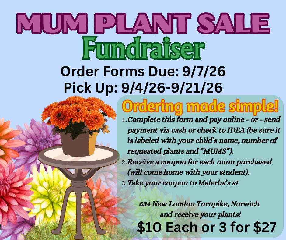 Mum Plant Sale September 2026